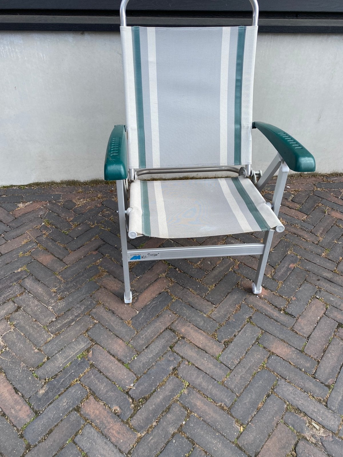 Aluminium 4  verstelbare camping stoelen, Ophalen, Campingstoel
