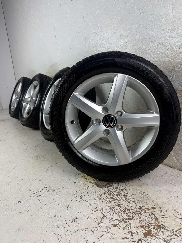 Originele Volkswagen Golf Caddy velgen 16" 5x112 Aspen 7mm!