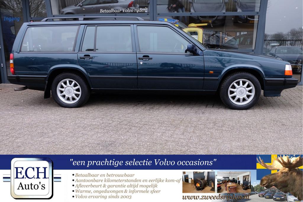 Volvo 940 2.3 135 pk Comfort-Line, Elektr. stoel (bj 1997), Met garantie (alle), Leder en Stof, Origineel Nederlands, Handgeschakeld