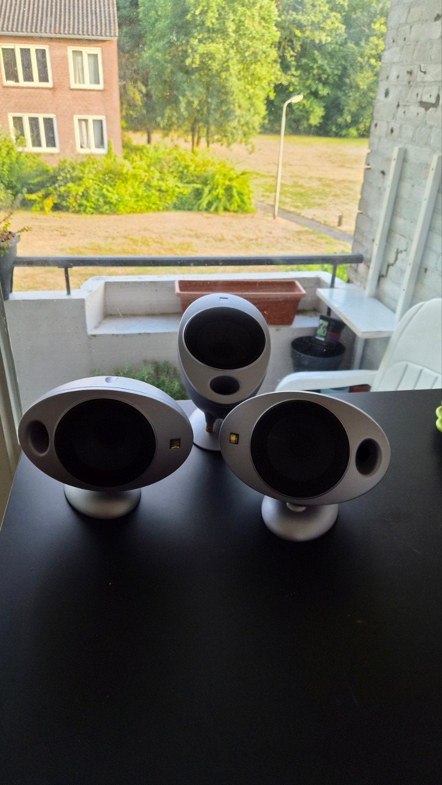 KEF HTS2001 Satelliet Luidspreker 100W 8OHM, Ophalen, Gebruikt, 60 tot 120 watt, Overige merken