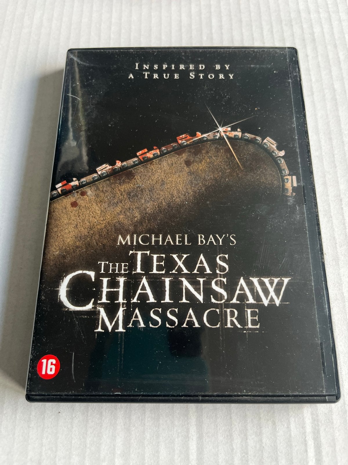 The Texas Chainsaw Massacre DVD (2003) - Horrorfilm, Cd's en Dvd's, Vanaf 16 jaar, Nederlands, Breedbeeld, Ophalen of Verzenden
