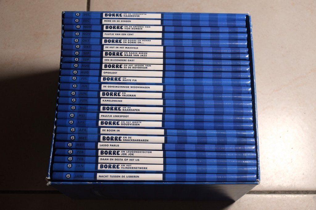 Doos Borre boekjes groep 6 compleet 24 boekjes, Ophalen of Verzenden, Zo goed als nieuw, Fictie algemeen