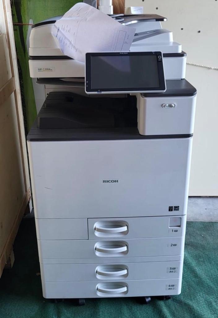 Printer Ricoh MP c2004ex, Computers en Software, Printers, Zo goed als nieuw, All-in-one, Inkjetprinter, Kleur printen, Kopieren