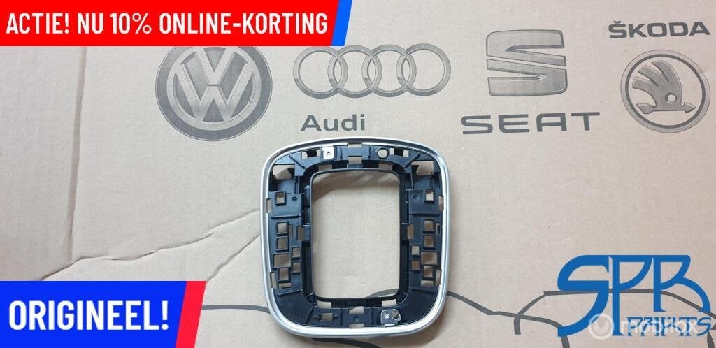 VW POLO 6C DSG Pook OMRANDING CHROME LIJST RAND AUTOMAATPOOK, Volkswagen, Nieuw, Ophalen of Verzenden, Volkswagen