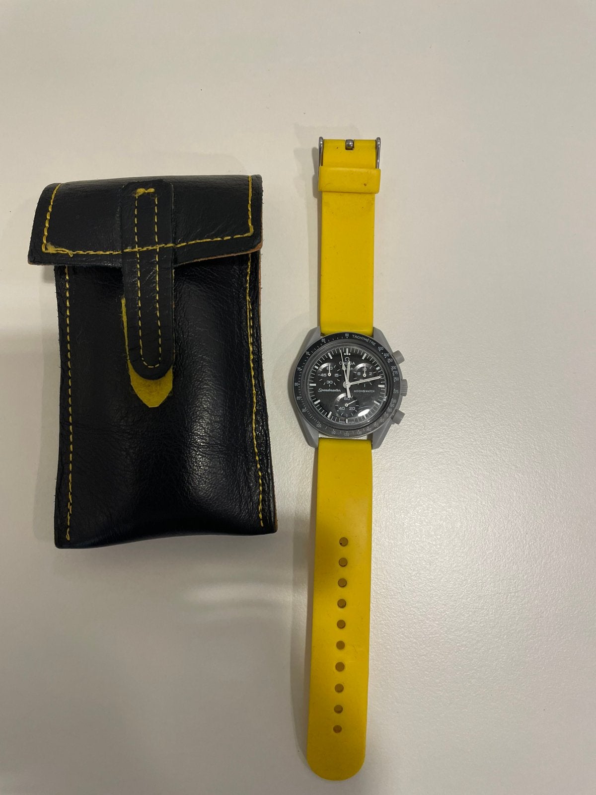 Moonwatch speesmaster (omega), Ophalen, Kunststof, Omega