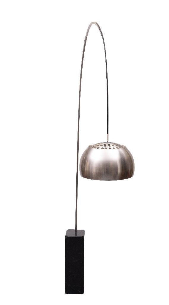 Enorme grote Arco Flos styl booglamp Marmeren voet, Ophalen, Gebruikt, 200 cm of meer, Vintage