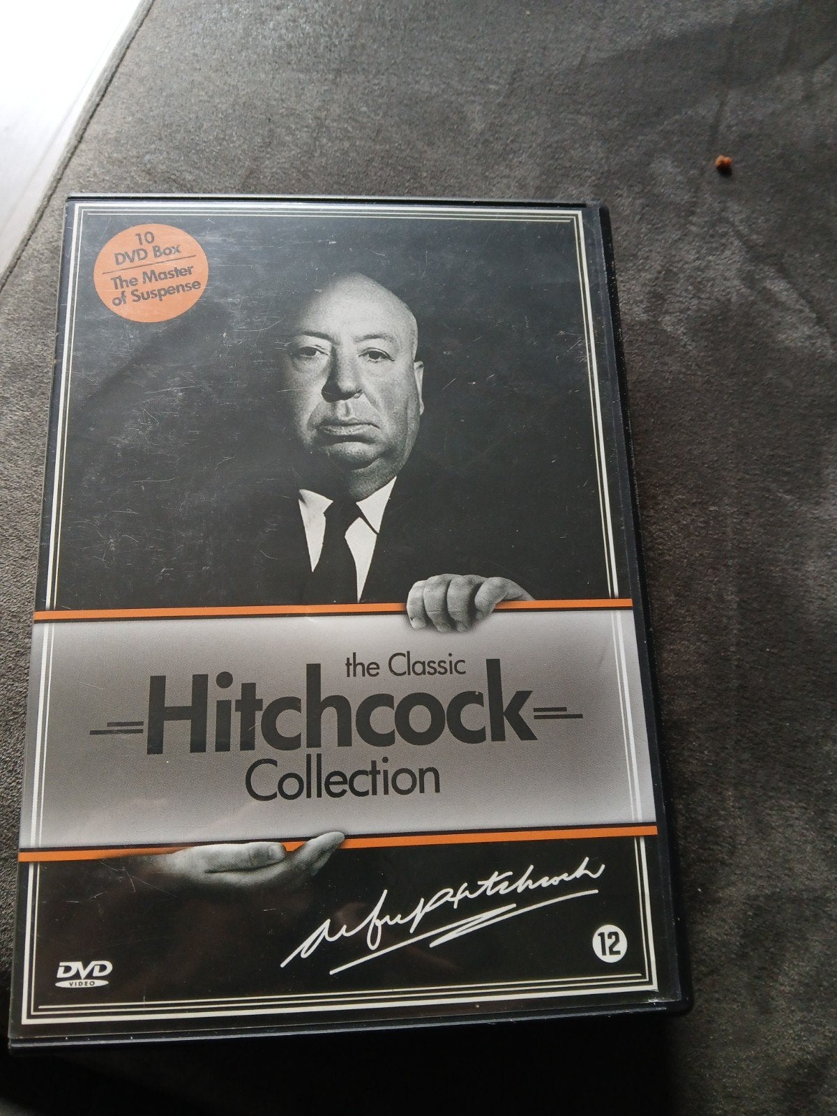 The Classic Hitchcock Collection - 10 DVD Box, Nederlands, Ophalen of Verzenden, Inclusief doosje, Gebruikt