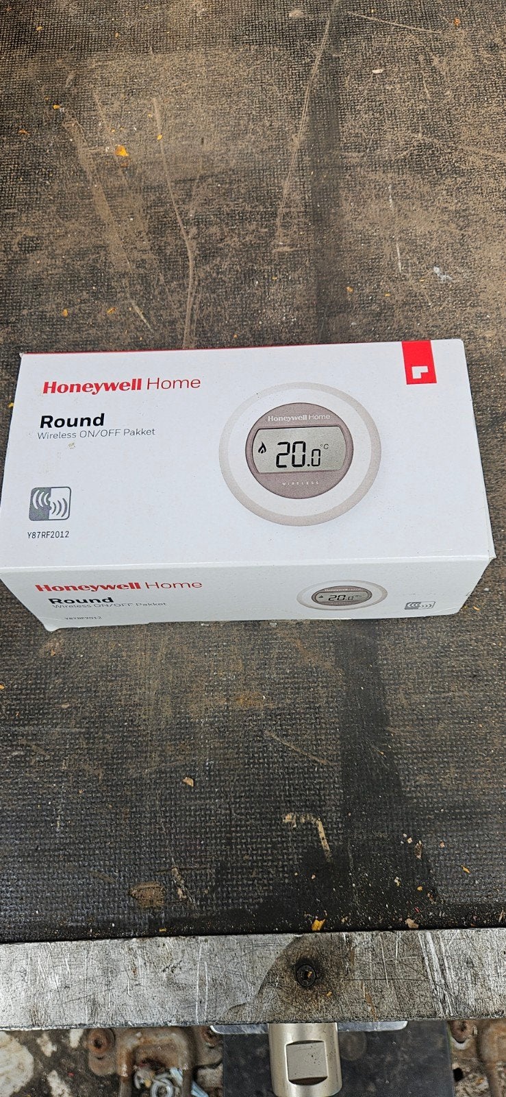 Honeywell Home Round Wireless Aan/Uit Pakket Y87RF2012, Ophalen of Verzenden, Slimme thermostaat, Nieuw