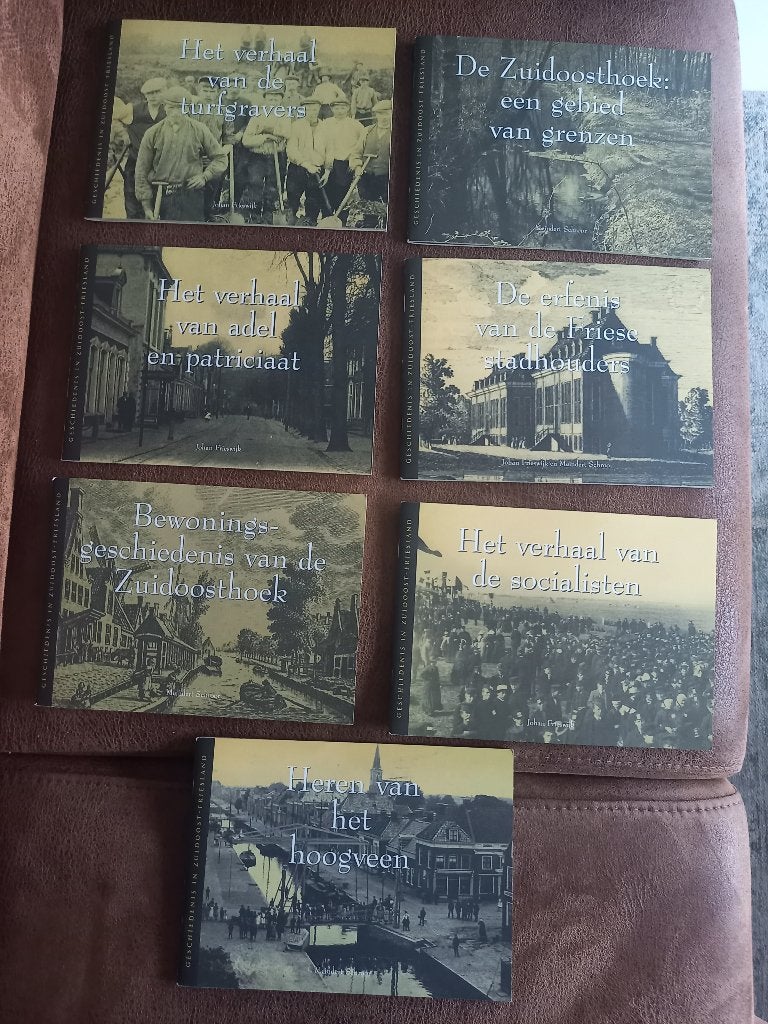 Geschiedenis zuid oost Friesland  7 boekjes, Boeken, Geschiedenis | Stad en Regio, Ophalen of Verzenden, Zo goed als nieuw