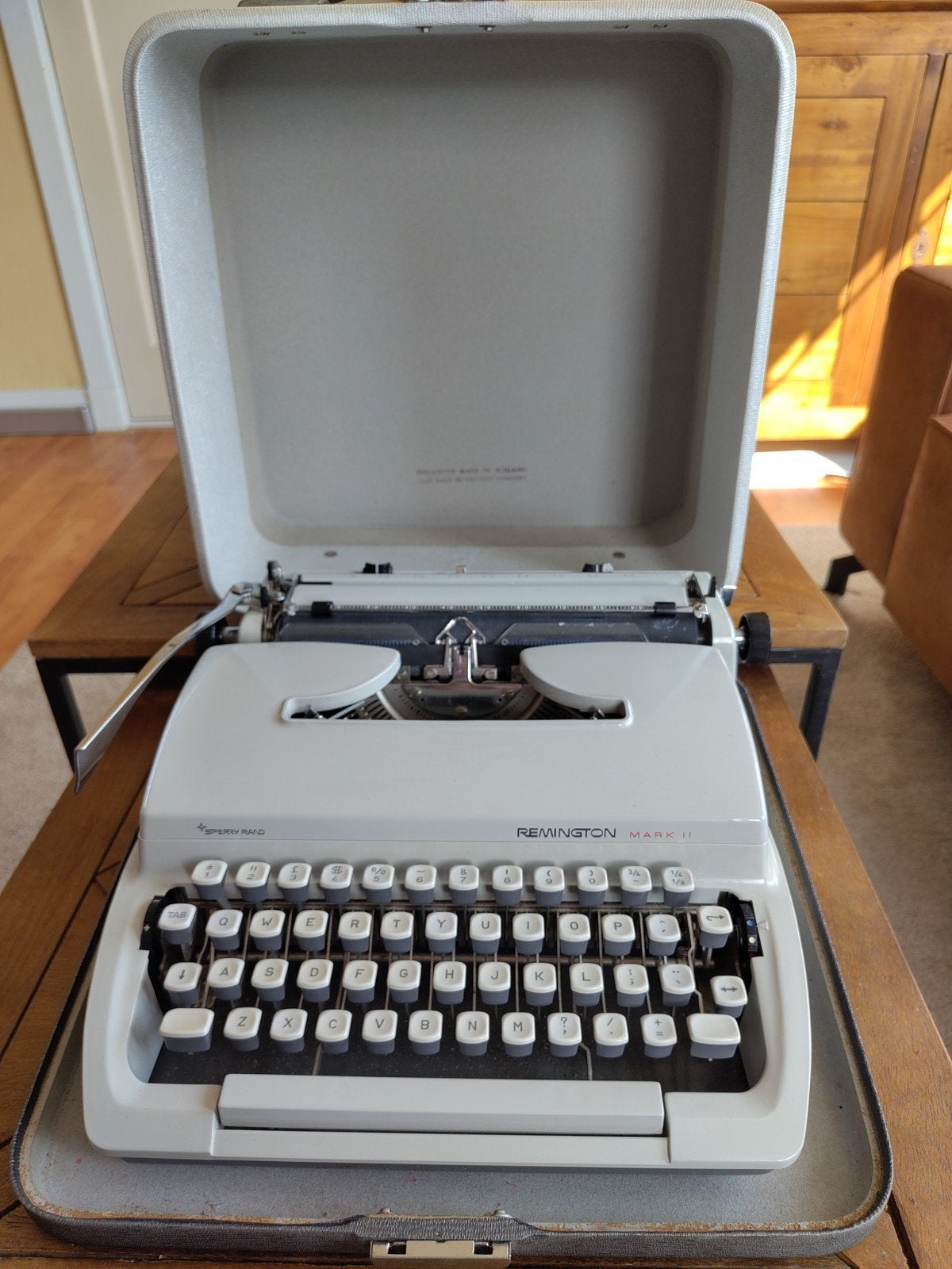 Remington typemachine, Diversen, Typemachines, Ophalen of Verzenden, Zo goed als nieuw