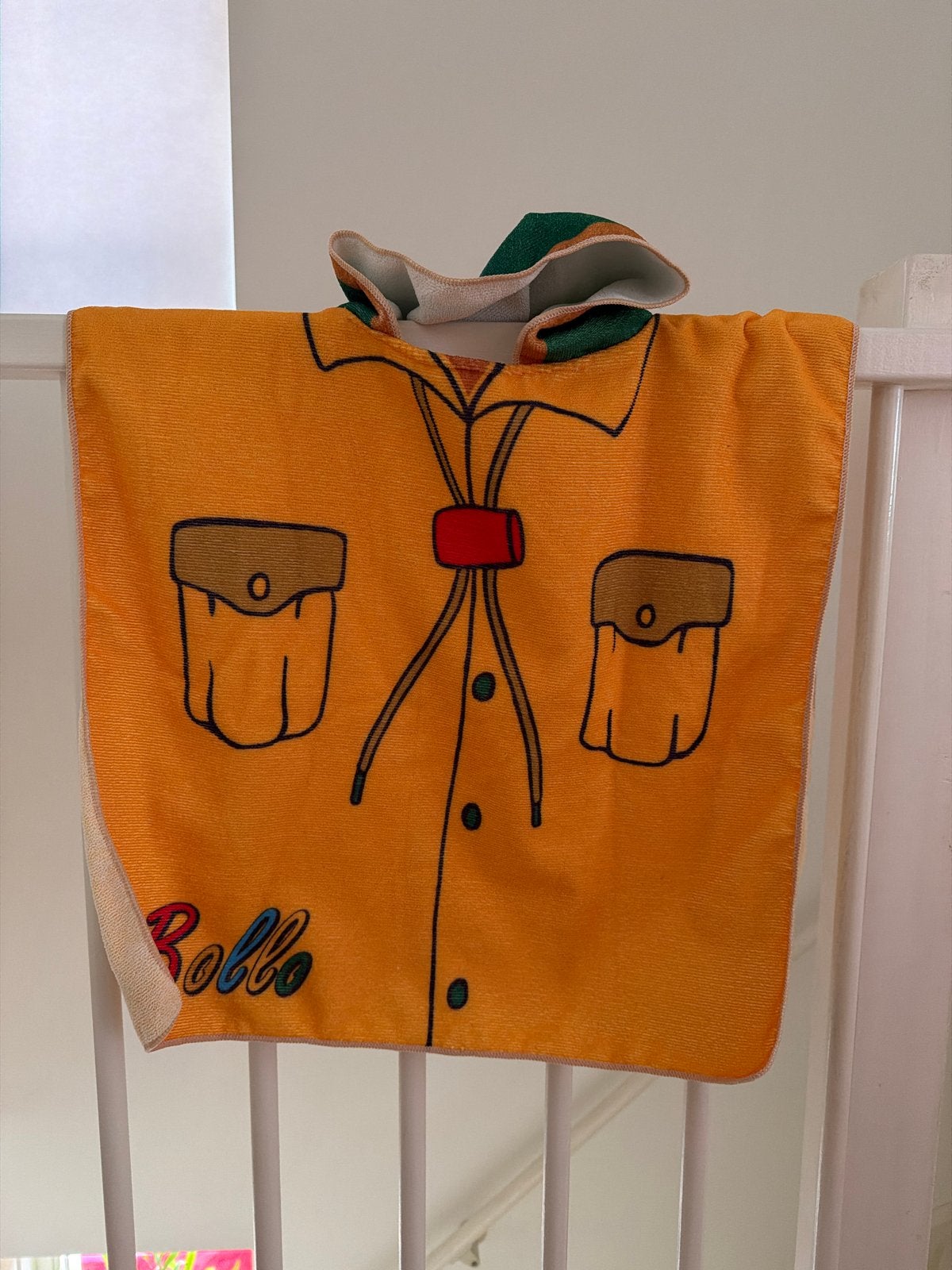 Bollo poncho badhanddoek - Zo goed als nieuw, Ophalen of Verzenden, Zo goed als nieuw