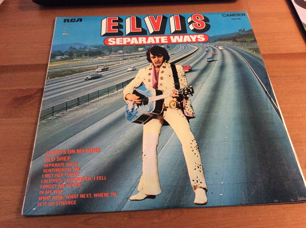 Elvis seperate ways vinyl 1972 RCA Camden – CAS-2611, LP, Gebruikt, Ophalen of Verzenden, 12 inch