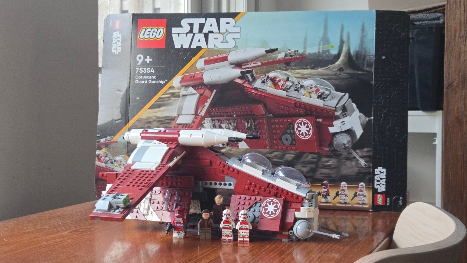 lego star wars 75354 coruscant guard gunship, Ophalen of Verzenden, Zo goed als nieuw, Groter dan 1:32, Overige merken