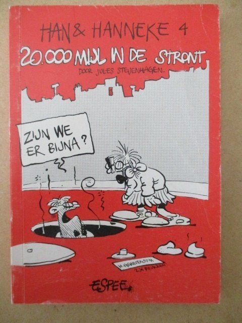 ad000533 han en hanneke pocket 4, Eén stripboek, Ophalen, Gelezen