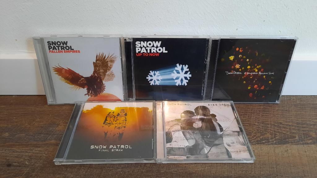 Partij van 5 Snow Patrol CD's Muziek Albums, Ophalen of Verzenden, Gebruikt, Overige genres