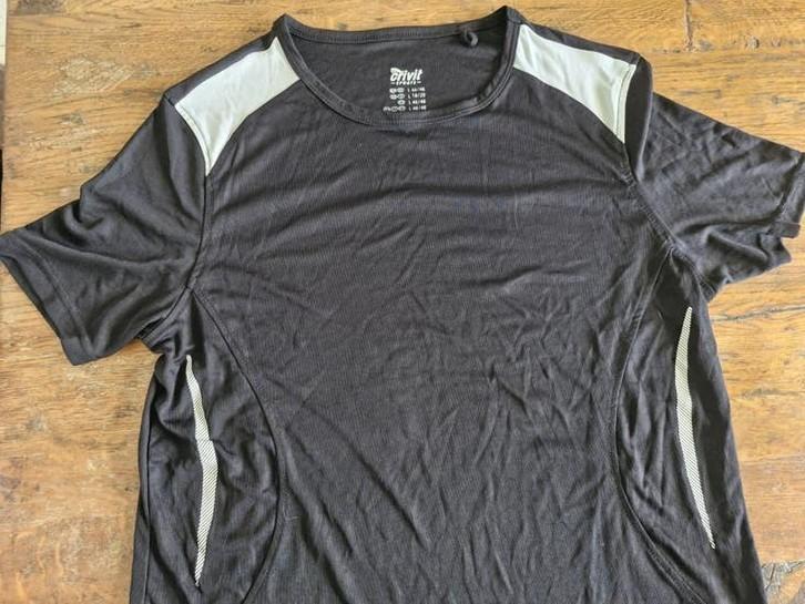 Crivit sportshirt dames - Zwart, maat L 46 48, Kleding | Heren, Sportkleding, Fitness, Maat 48/50 (M), Zwart, Nieuw