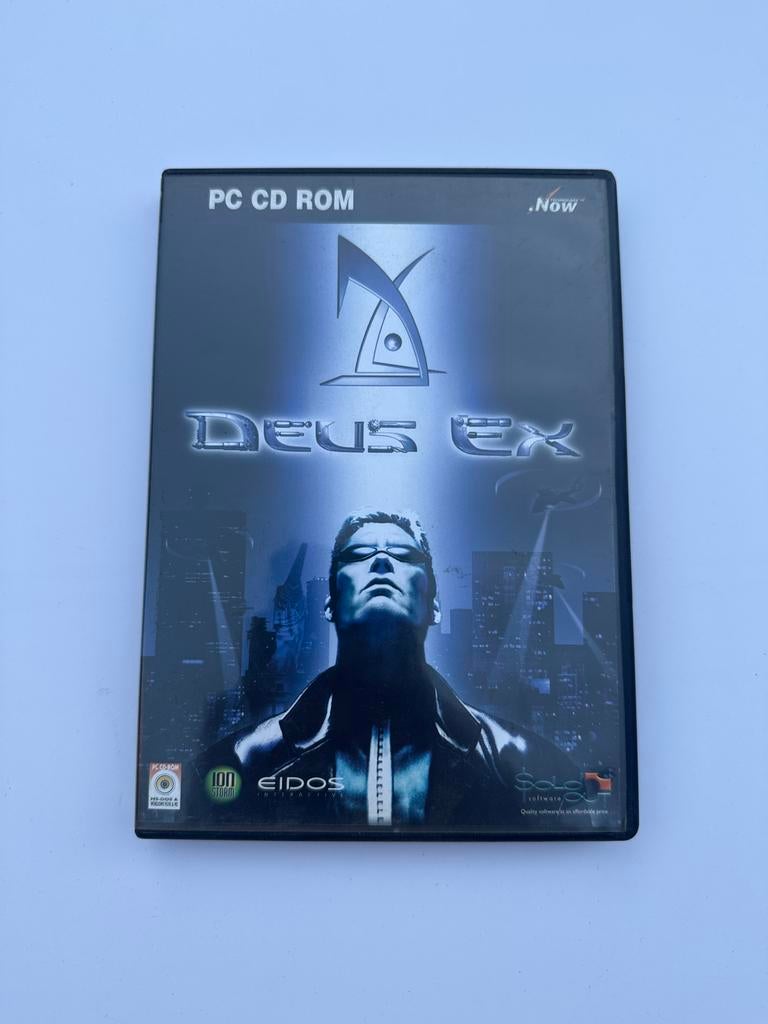 Deus Ex PC CD ROM - Klassieke RPG Shooter, 1 speler, Ophalen of Verzenden, Zo goed als nieuw, Role Playing Game (Rpg)
