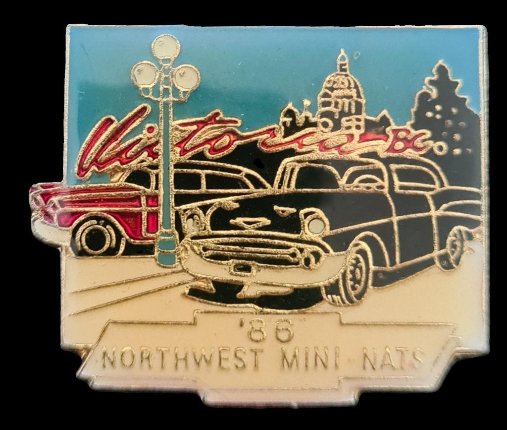 Northwest Mine Nats '86 pin, Verzamelen, Speldjes, Pins en Buttons, Verzenden, Nieuw, Stad of Land, Speldje of Pin