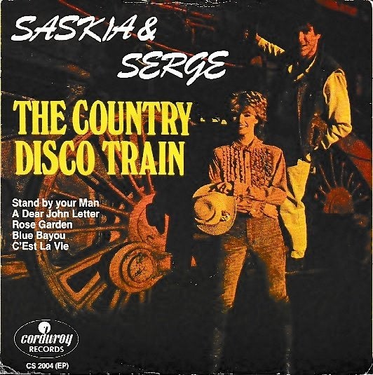 Saskia & Serge - The country disco train, Ophalen of Verzenden, Gebruikt, 7 inch, Pop