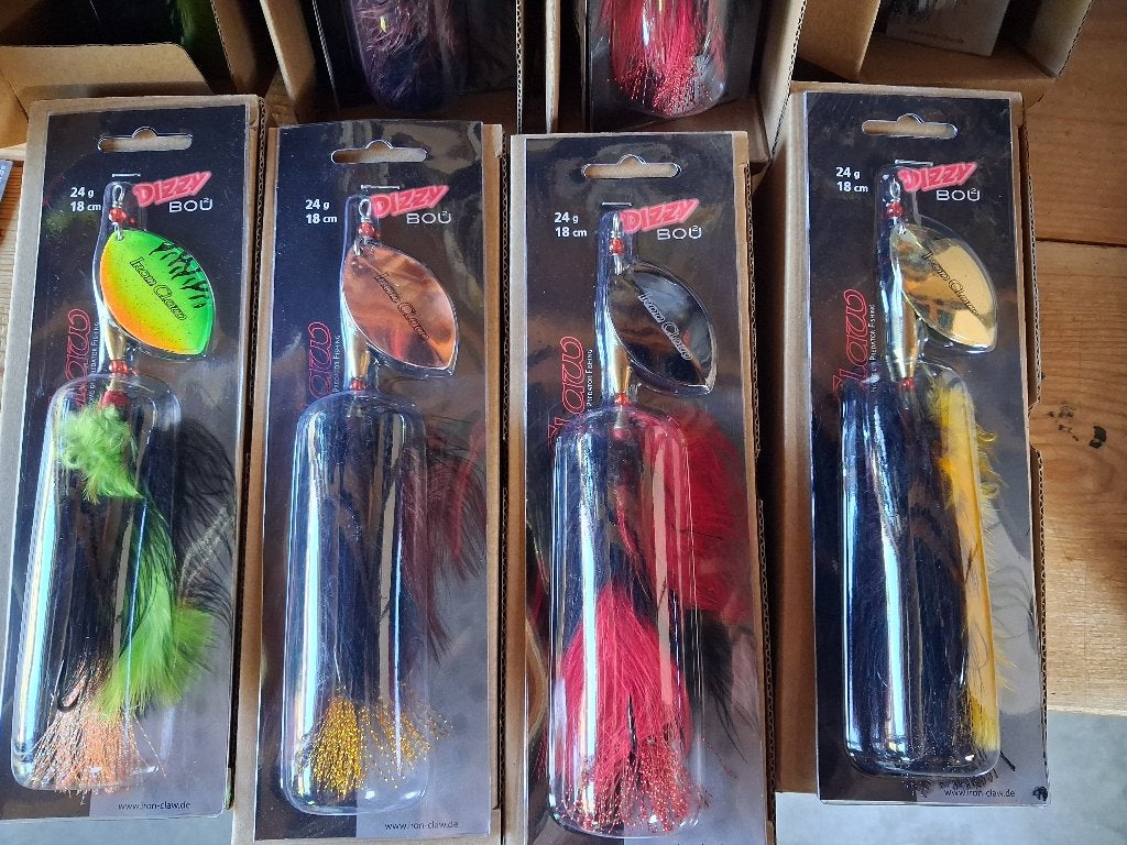 Iron Claw Dizzy Bou II Bucktail spinners (18cm/24g), Overige typen, Ophalen of Verzenden, Iron Claw, Bodenroder Weg