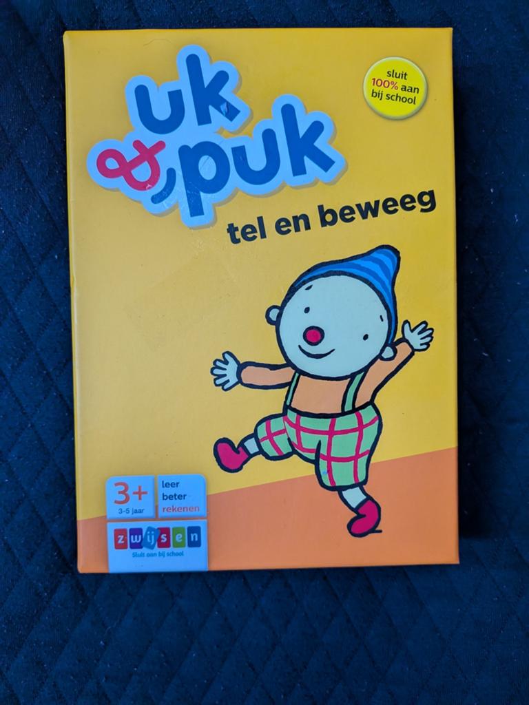 Uk & Puk Tel en Beweeg - Nieuw, Ophalen of Verzenden, Nieuw, 3 tot 4 jaar