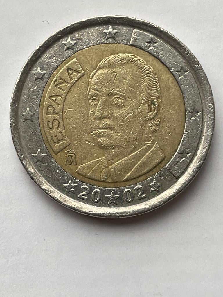 Spanje 2 euro munt  van 2001 , 2002 , 2020, Ophalen of Verzenden, Spanje, 2 euro, Losse munt