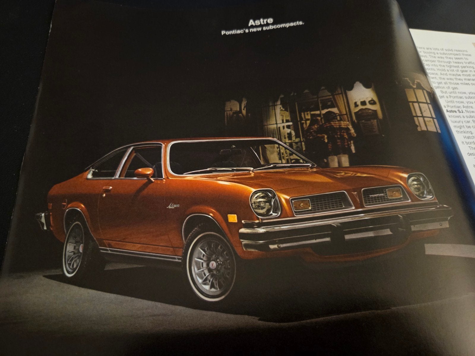 Brochure Pontiac 1975 USA, Ophalen of Verzenden, Zo goed als nieuw, Overige merken