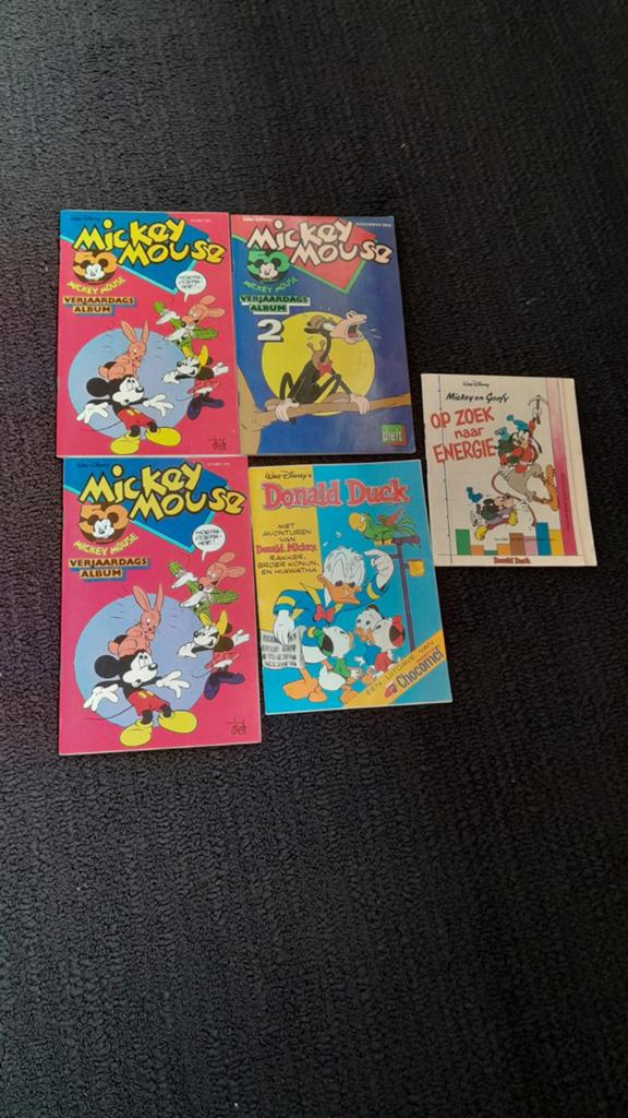 Mickey mouse Donald duck reclame uitgaves, Boeken, Strips | Comics, Meerdere comics, Ophalen of Verzenden, Gelezen, Europa