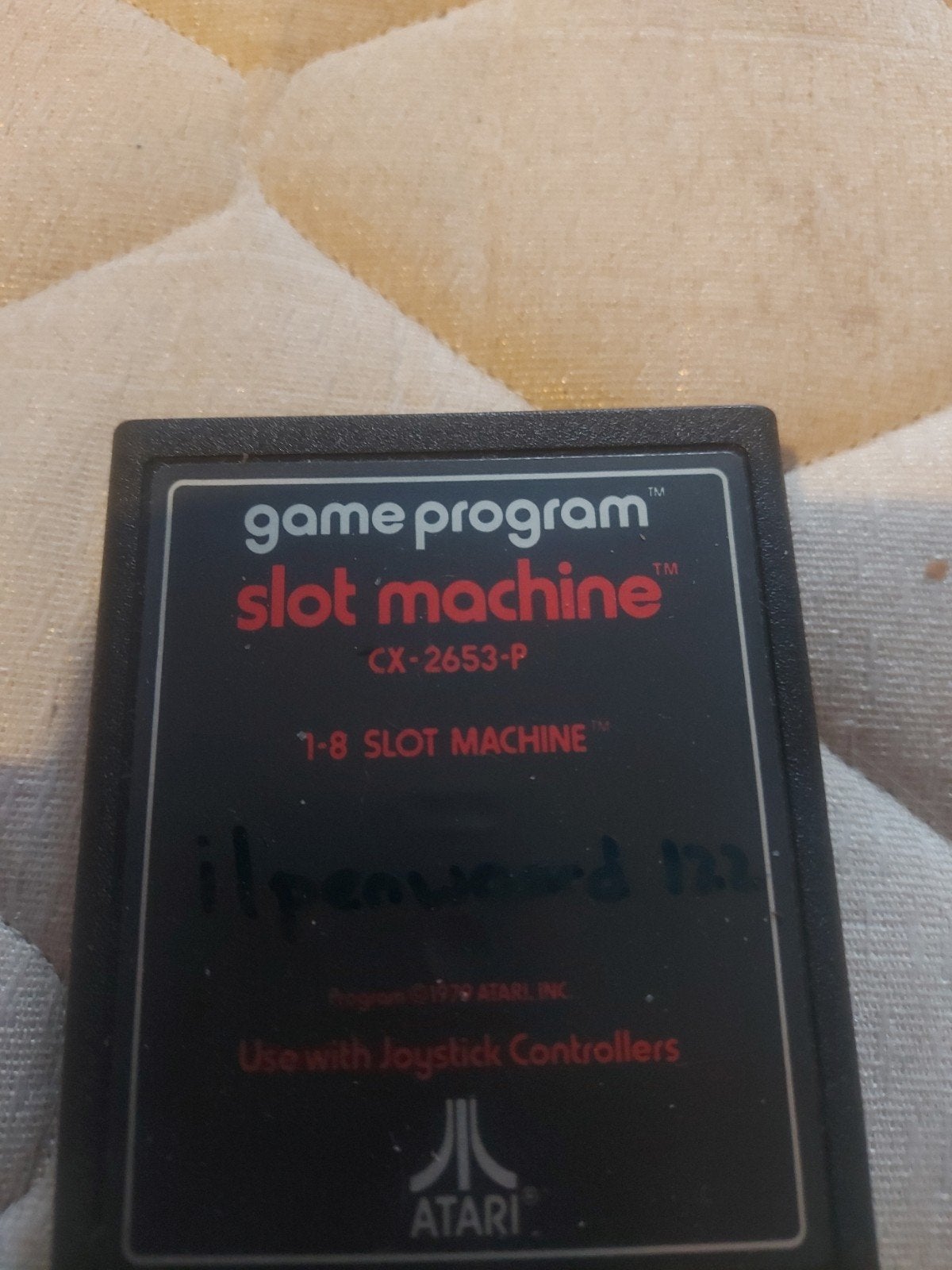 Atari 2600 Slot Machine Game Program CX-2653-P, Spelcomputers en Games, Ophalen of Verzenden