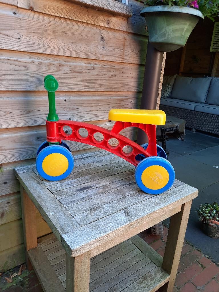 Pastic loopfietsje, Kinderen en Baby's, Speelgoed | Buiten | Voertuigen en Loopfietsen, Ophalen, Gebruikt, Loopfiets
