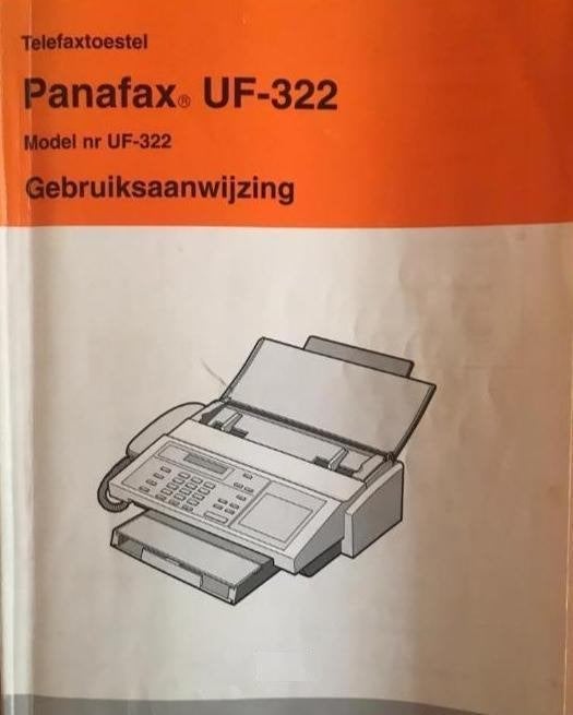 te koop deze kakelnieuwe Panasonic Panafax type UF-322, Telecommunicatie, Faxen, Ophalen, Nieuw, Fax