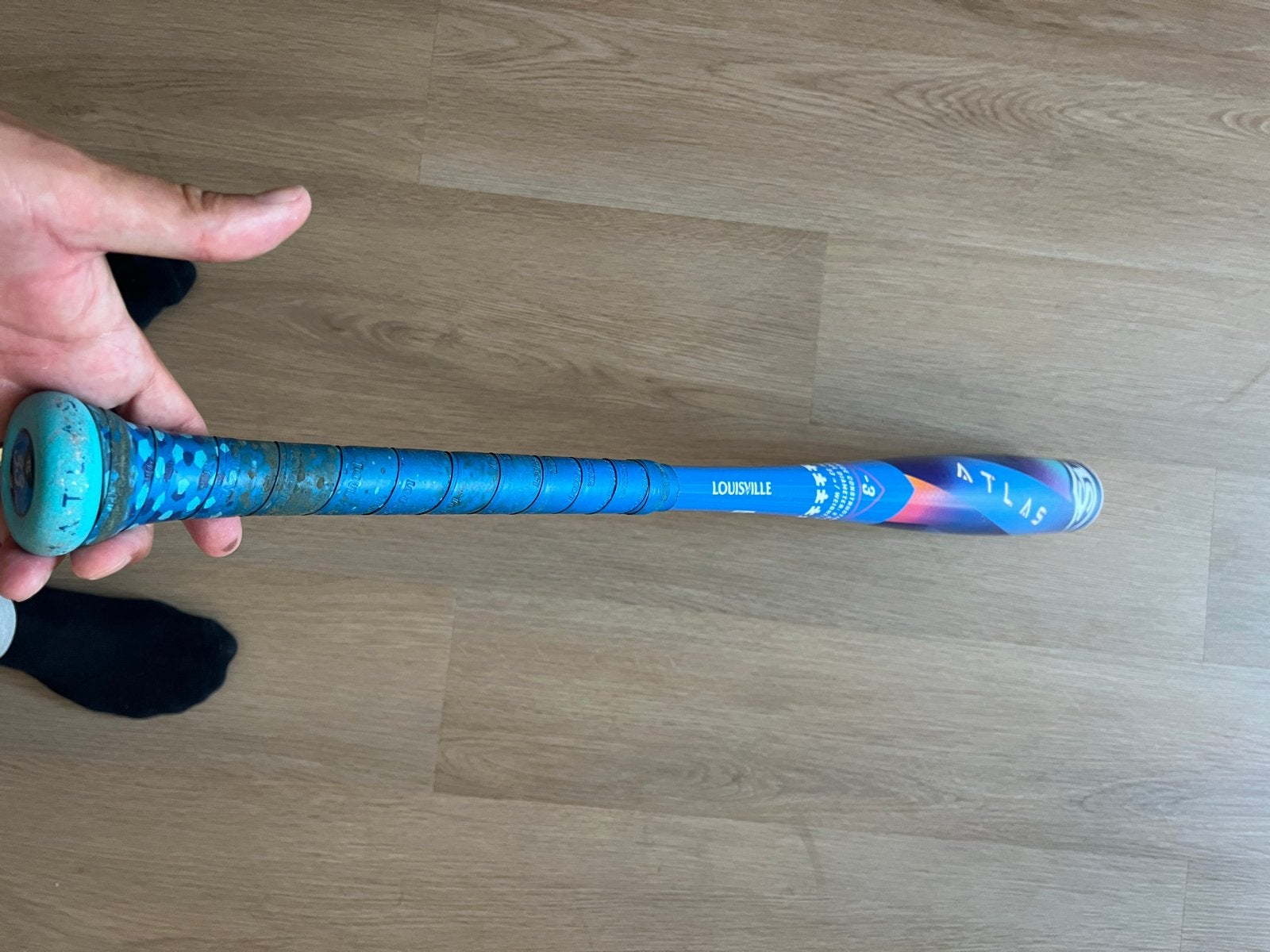 Louisville Slugger Atlas BBCOR 33 Inch, Ophalen, Gebruikt