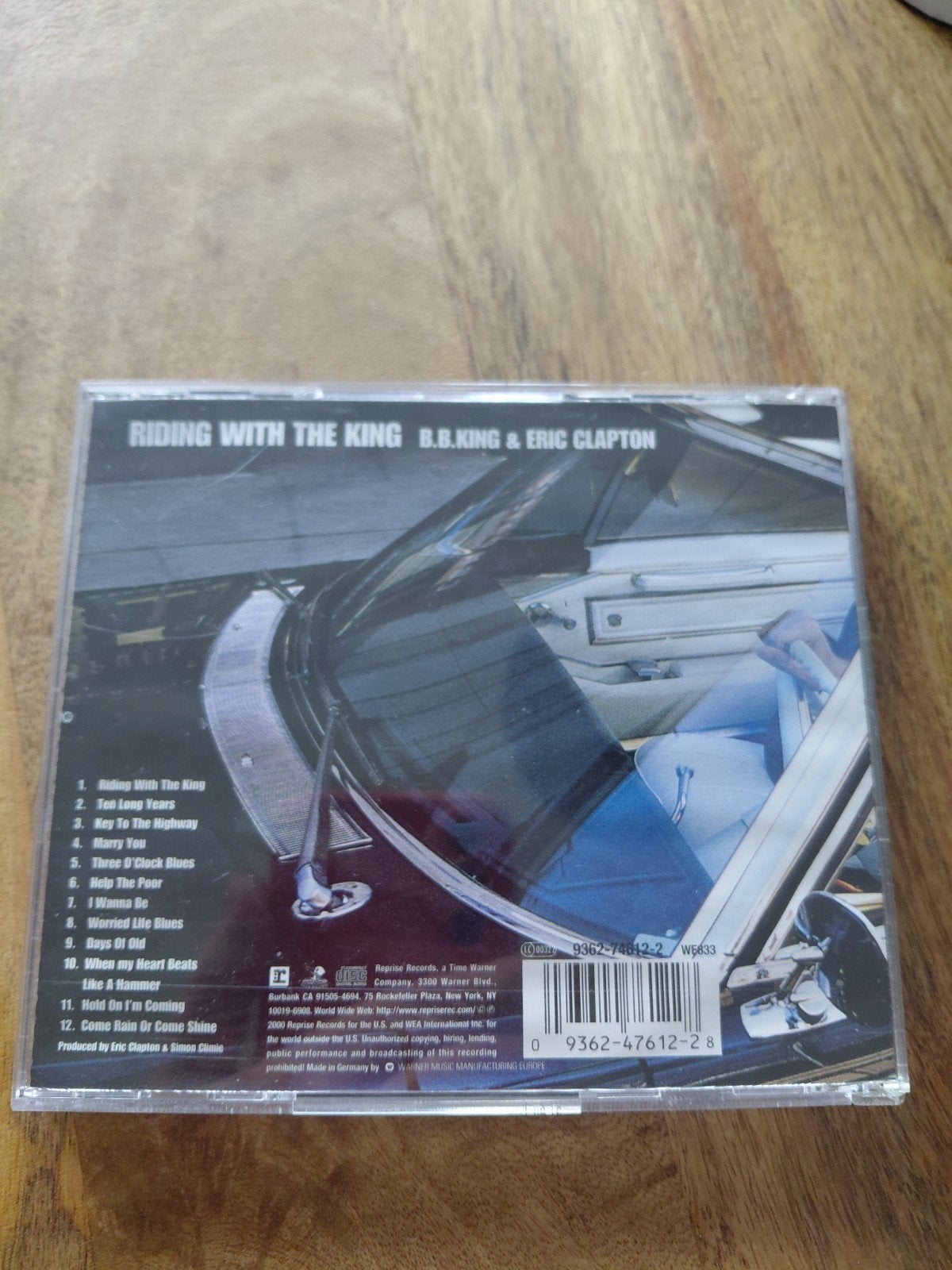 B.B. King & Eric Clapton - Riding With The King CD, Ophalen of Verzenden, Zo goed als nieuw, Album, Inclusief boekje