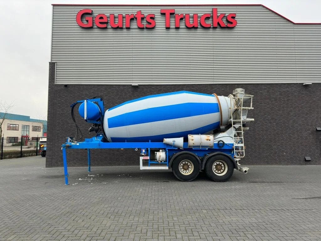 De Buf 2-ASSIGE 10M3 CONCRETE MIXER/MISCHER/MIXER (bj 2006), Blauw, Overige brandstoffen, Bedrijf, Aanhangers en Opleggers