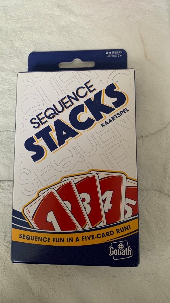 Spelletje Sequence stacks, Ophalen of Verzenden, Nieuw