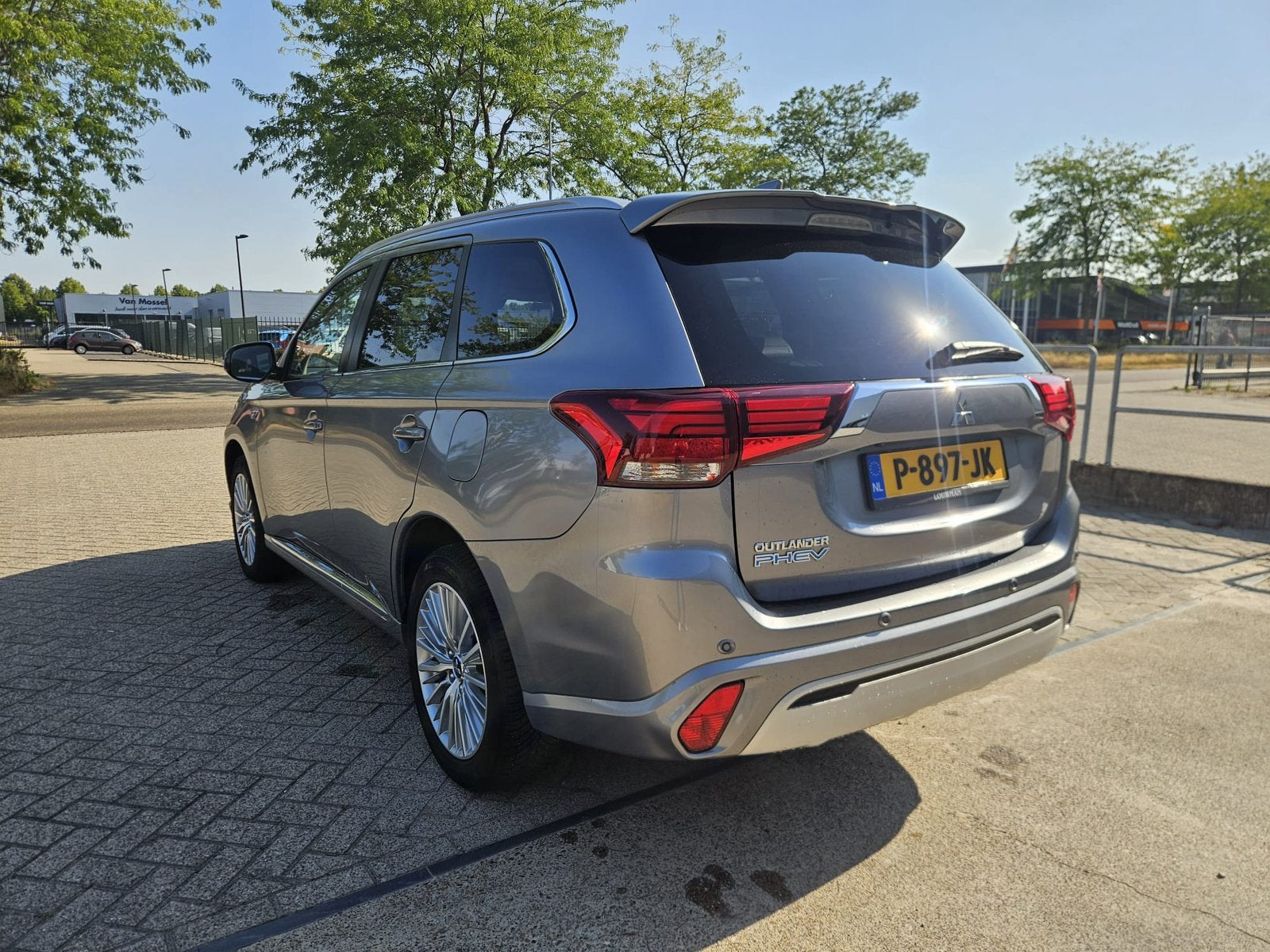 Mitsubishi Outlander 2.4 Dohc Mivec Phev 240pk 4WD Aut 2021, Automaat, Outlander, Zwart, 4 cilinders