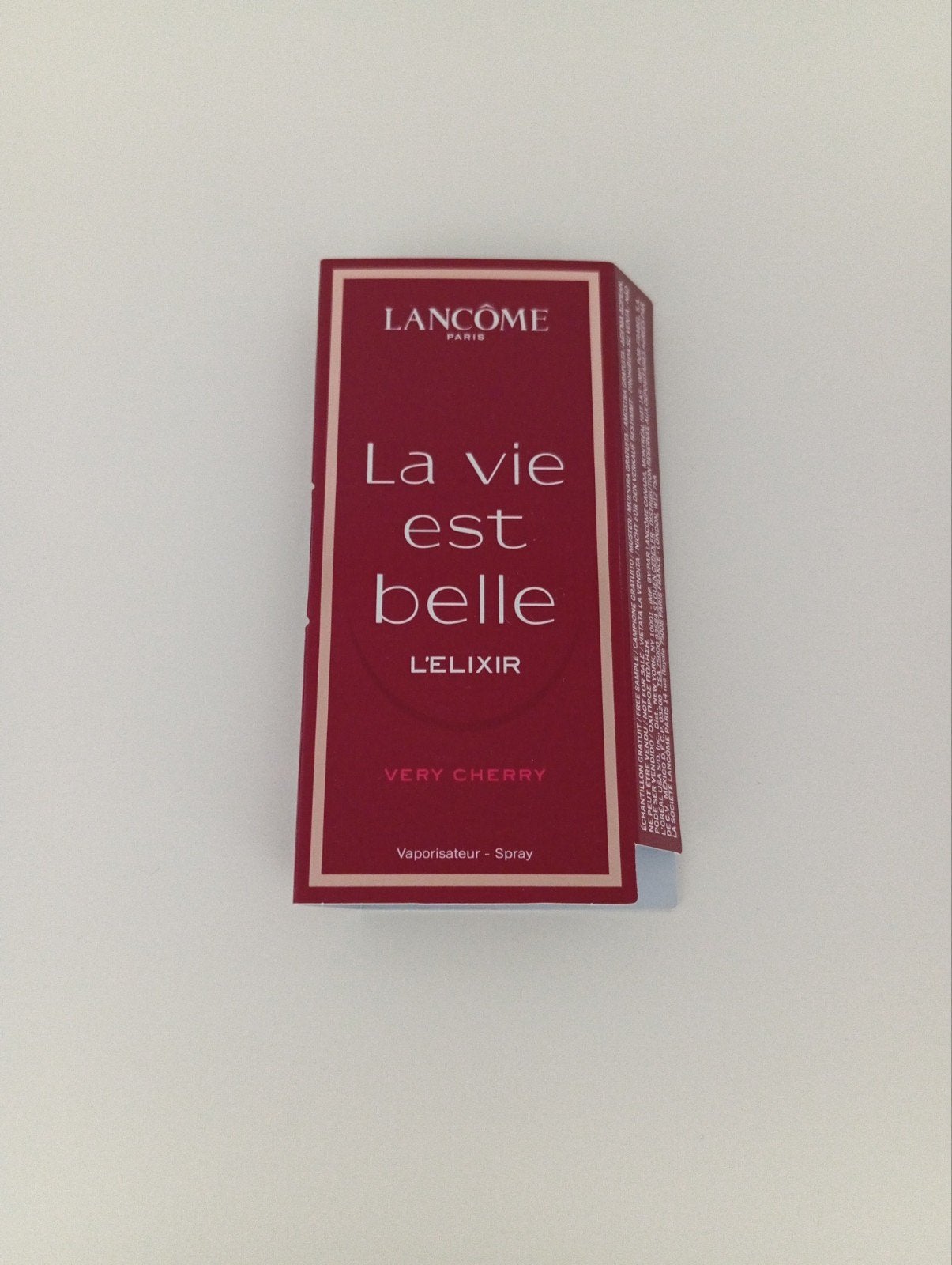 Nieuw La Vie Est Belle Very Cherry Parfum 1,2 ml sample, Ophalen of Verzenden, Nieuw