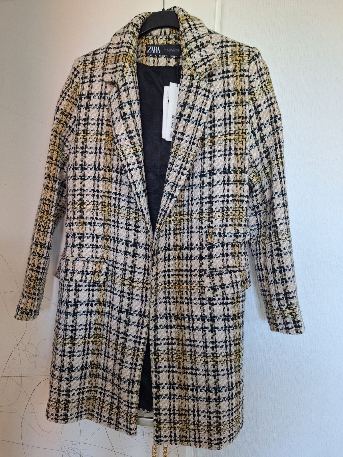 zara Dames jas, Maat 38/40 (M), Meerkleurig, Zara, Nieuw