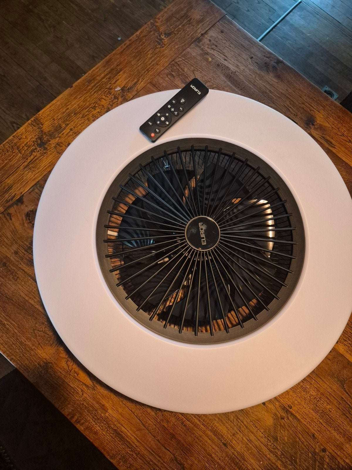 ventilator  voor op het plafond en lamp ineen, Ophalen, Nieuw