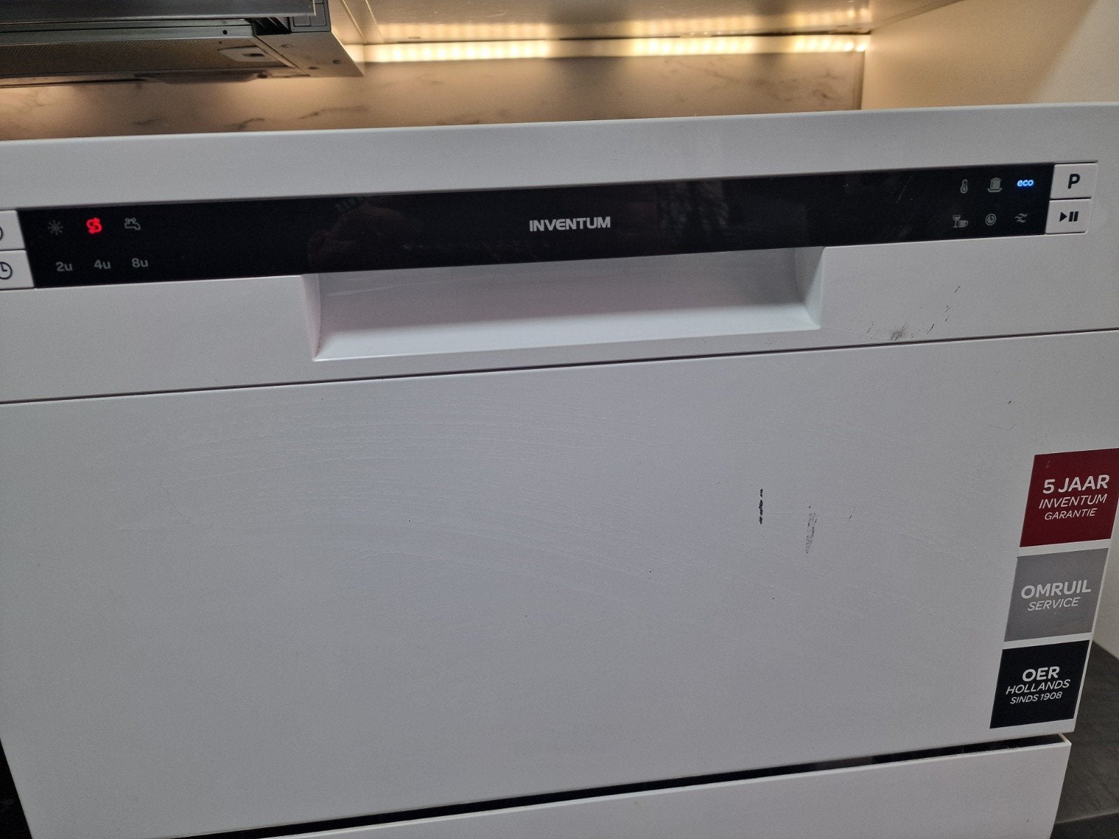 inventum VVW5520 mini vaatwasser, Witgoed en Apparatuur, Vaatwasmachines, Ophalen, Gebruikt, Minder dan 85 cm