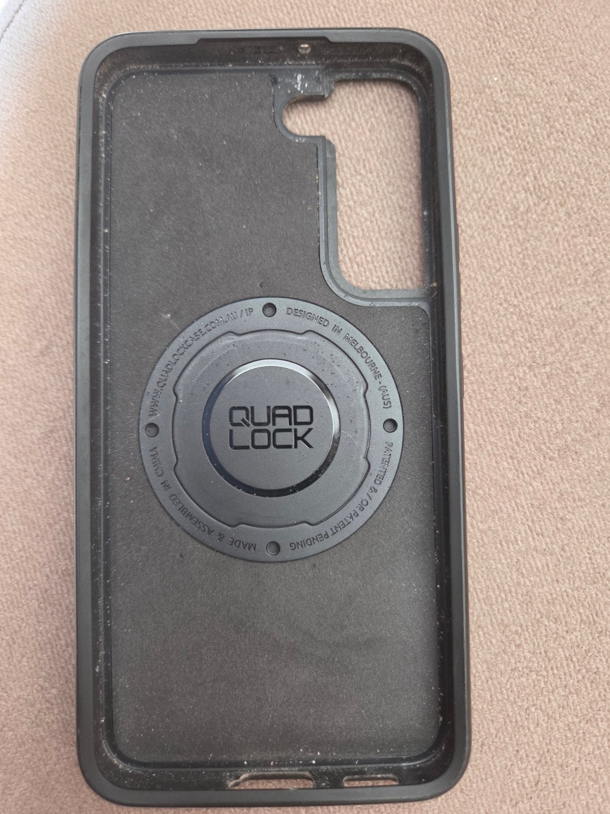 Quadlock telefoonhoesje voor Samsung S22 (motor/scooter), Ophalen of Verzenden, Gebruikt, Overige modellen, Hoesje of Tasje