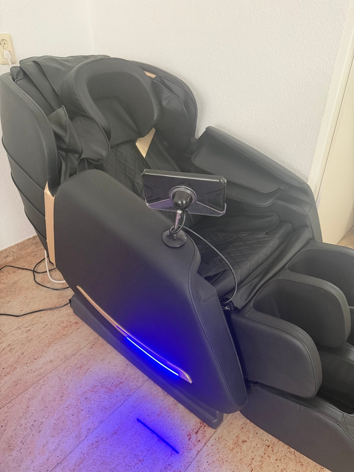 Luxe Massagestoel met Zero Gravity en Voetmassage, Ophalen of Verzenden, Nieuw, Massagestoel of Kussen