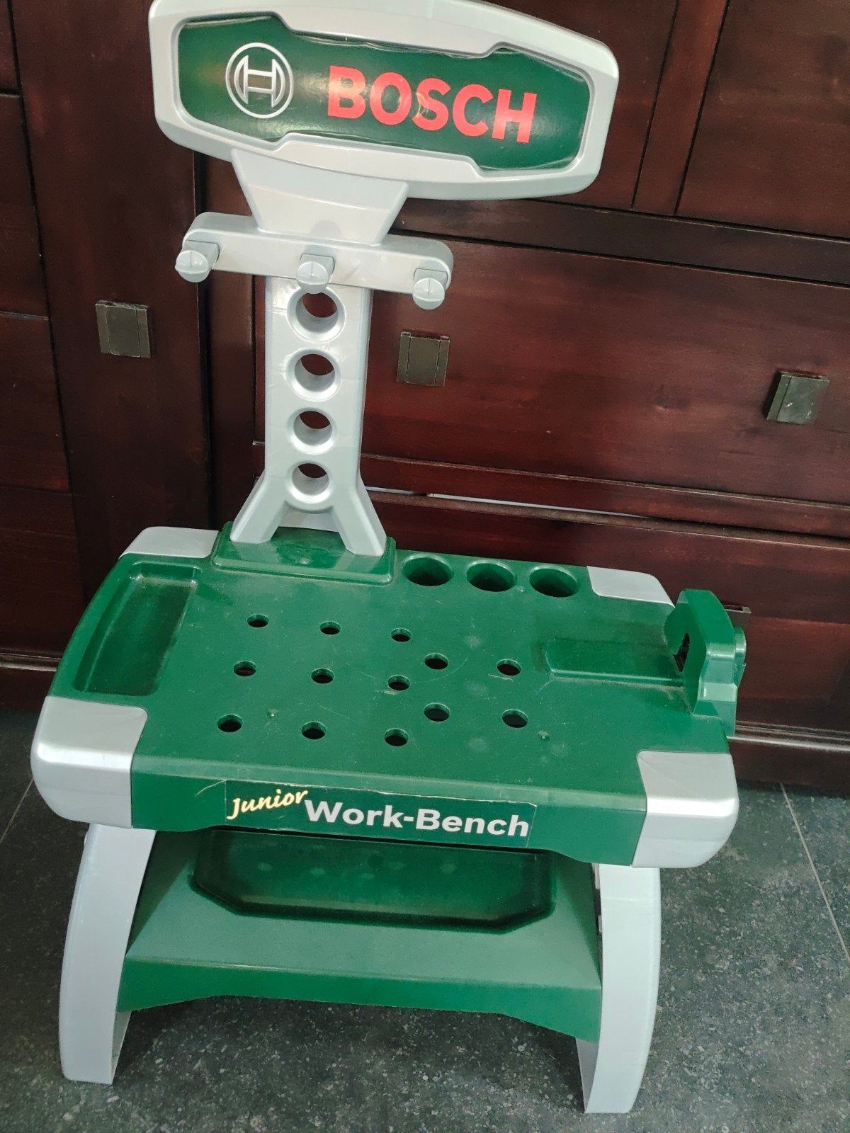 Bosch werkbankje, Ophalen, Gebruikt
