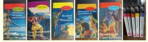 karl May - Winnetou reeks nrs 1 -13, Gelezen, Karl May, Ophalen of Verzenden, Fictie