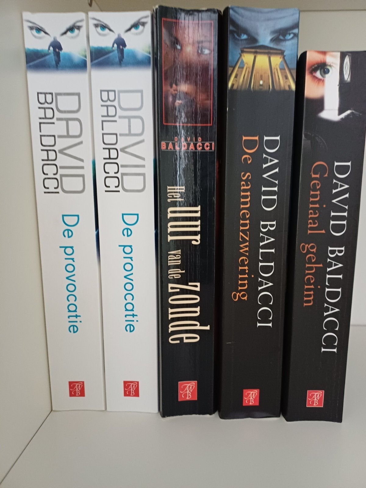David Baldacci Thrillers - 5 Boeken (Wegens Verhuizing), Boeken, Thrillers, Ophalen of Verzenden, Gelezen, David Baldacci, Nederland