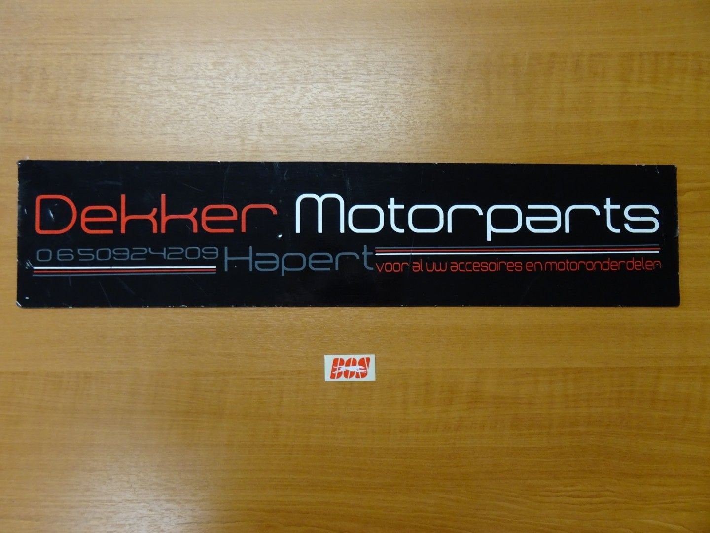 Bos Exhausts Uitlaat / Demper Sticker # Bos #, Motoren, Accessoires | Stickers, Ophalen of Verzenden, -, -, -
