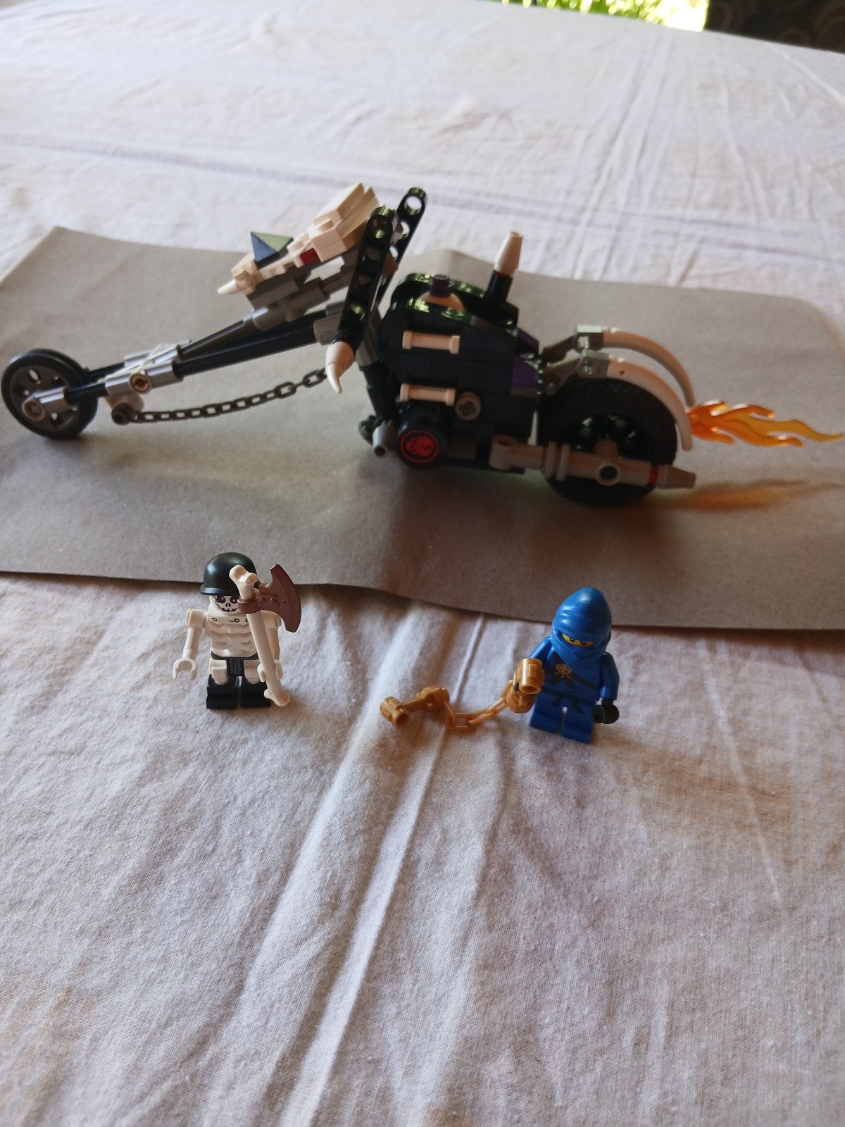 Lego ninjago 2259, Inclusief minifiguren, Gebruikt, Lego, Ophalen of Verzenden