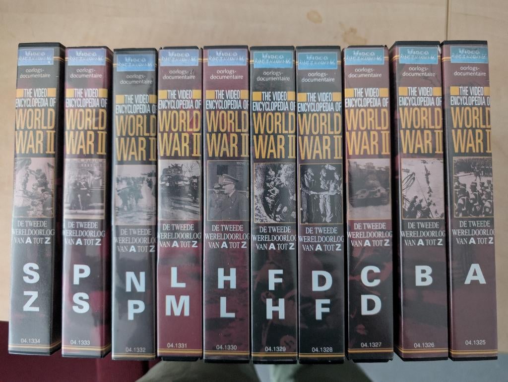 2e wereldoorlog videobanden, Ophalen, Overige soorten, Nederland