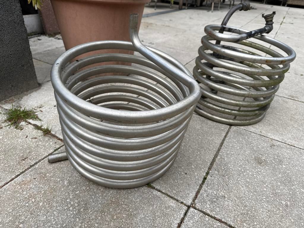 316 22mm spiraalbuizen - 2 stuks, Tuin en Terras, Ophalen, Zo goed als nieuw, Rond, Minder dan 30 cm