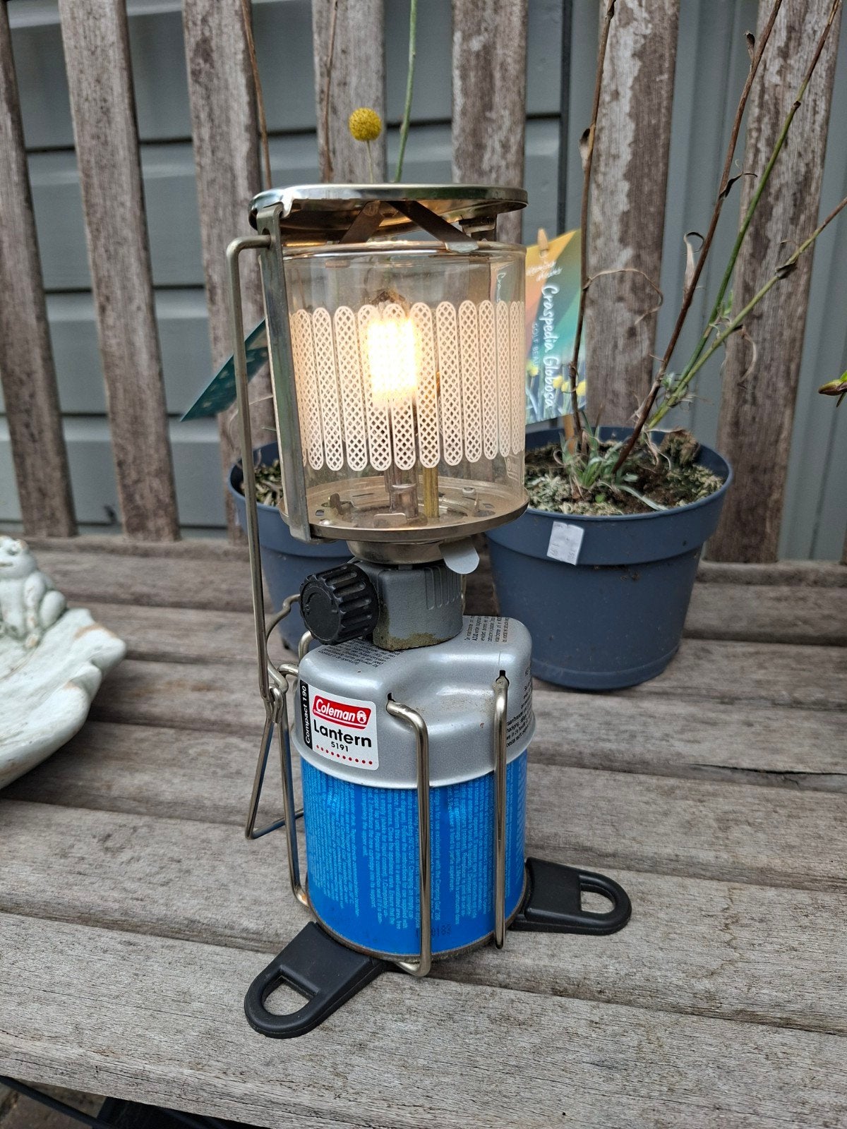 Coleman Compact 190 Gaslamp - Ideaal voor Camping, Ophalen